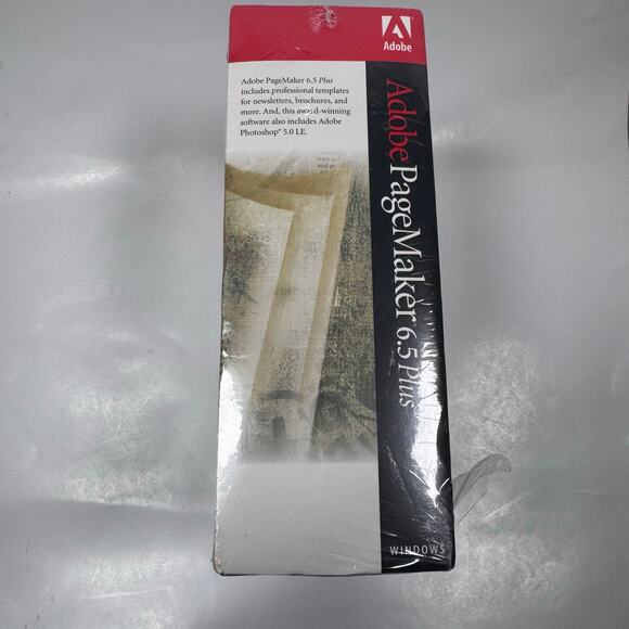 Adobe PageMaker 6.5 Plus (1999) Software Business Windows NEW Factory Sealed - Picture 3 of 6